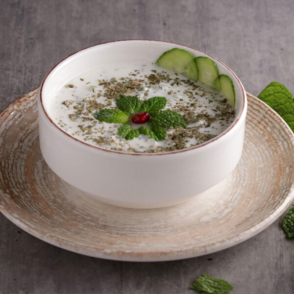 Yogurt With Cucumber & Mint