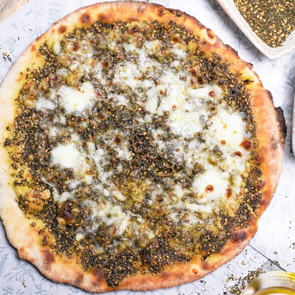 Mankoushe Zaatar With Cheese