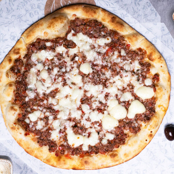 Mankoushe Meat With Cheese